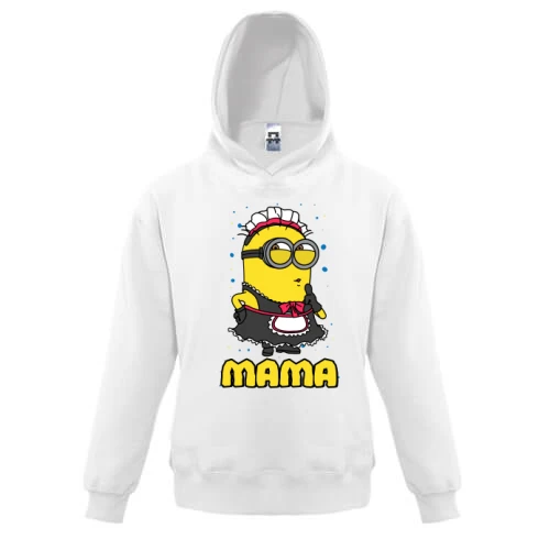 Детская толстовка с миньоном (Мама)