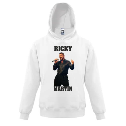 Детская толстовка Ricky Martin - livin' la vida loca