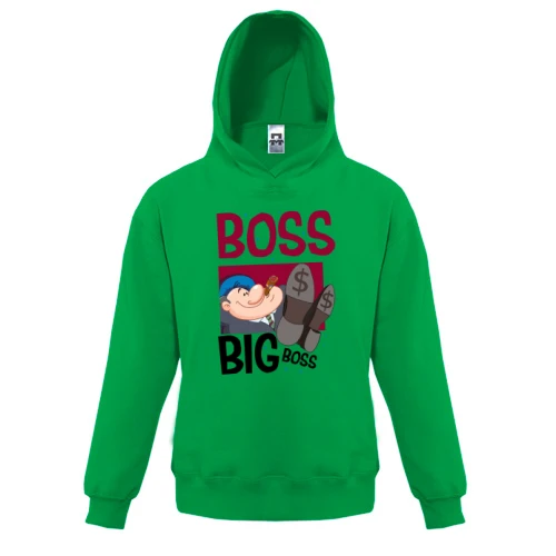 Детская толстовка Boss, big boss