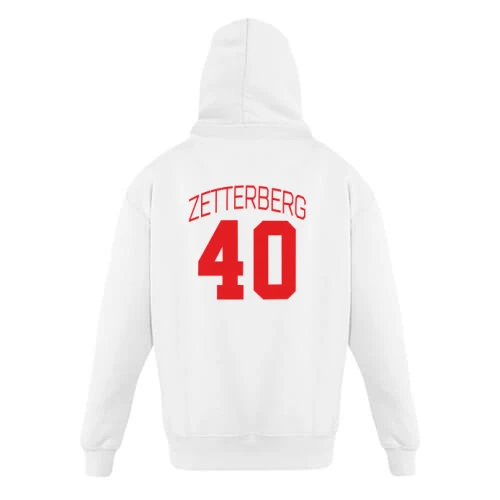 Дитяча толстовка, Білий, Henrik Zetterberg