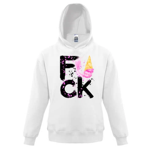 Детская толстовка F_ck Ice Cream (black)