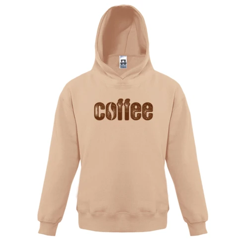 Дитяча толстовка, Бежевий, для бариста "koffe"