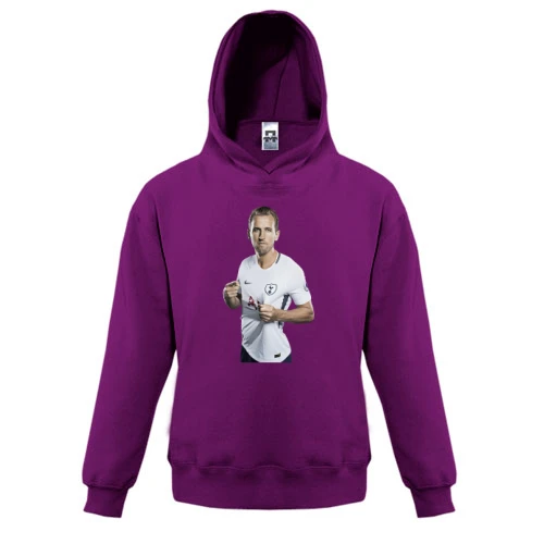 Детская толстовка, Фиолетовый, c Harry Kane 2