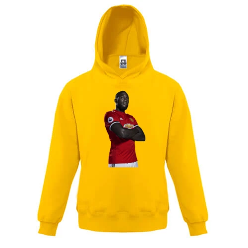 Детская толстовка с Romelu Lukaku