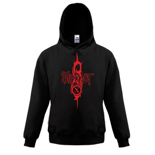 Дитяча толстовка, Чорний, Slipknot (logo)