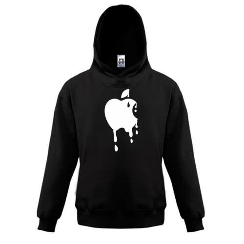 Детская толстовка с кислотным Apple