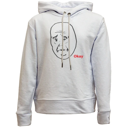 Дитячій худі без флісу Okay Guy 2