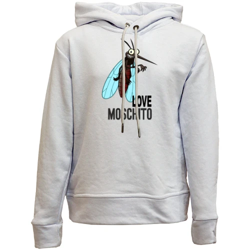 Детский худи без флиса Love Moschito