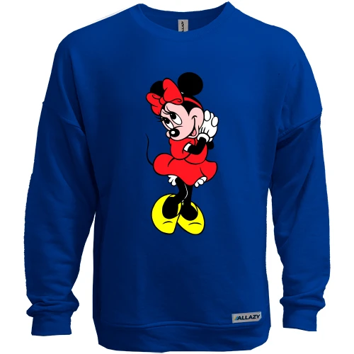Свитшот без начеса Minie Mouse