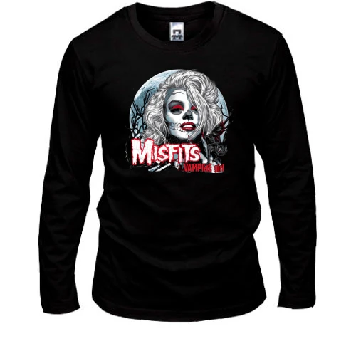 Мужской лонгслив Misfits Vampire girl