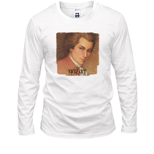 Мужской лонгслив с Моцартом «The Mozart Collection»