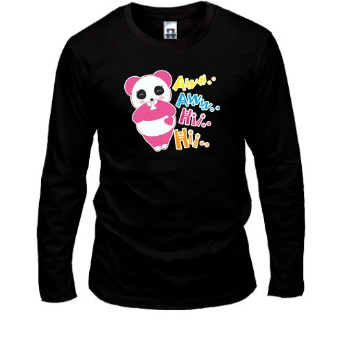 Мужской лонгслив Pink Panda