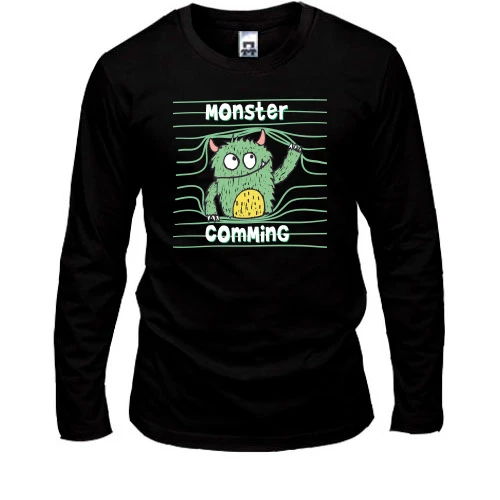 Мужской лонгслив Monster coming