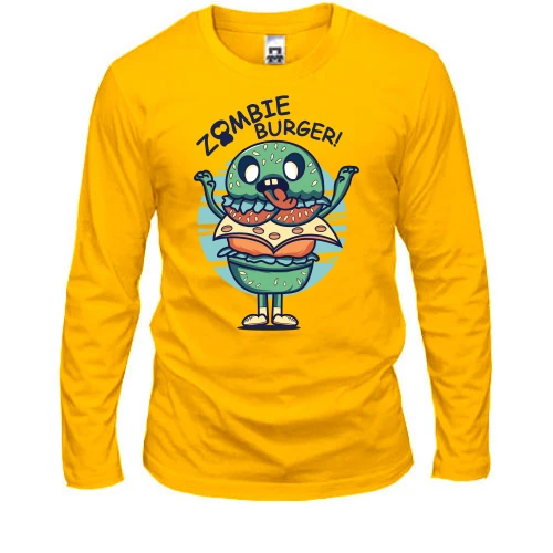 Чоловічий лонгслів Zombie Burger