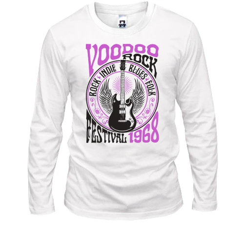 Мужской лонгслив Voodoo Rock Festival 1968