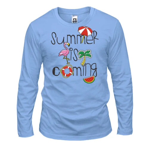 Мужской лонгслив Summer is Coming