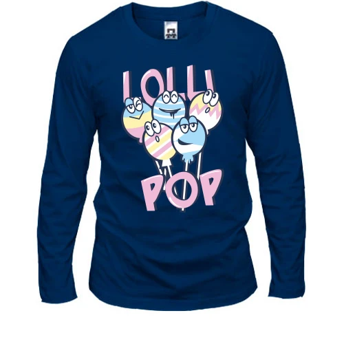 Мужской лонгслив Funny Lolly Pop