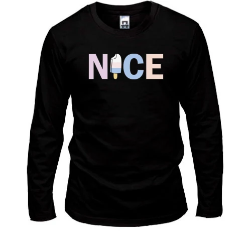 Мужской лонгслив NICE