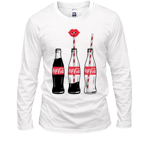 Чоловічий лонгслів 3 Coca Cola