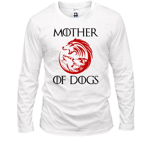 Мужской лонгслив Mother of Dogs 2