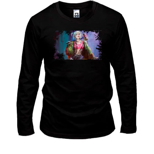 Чоловічий лонгслів Harley Quinn art