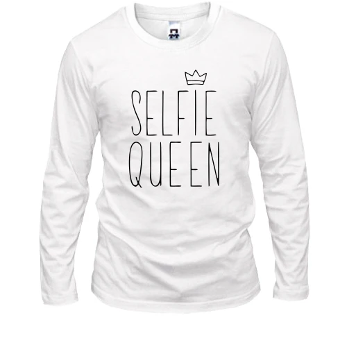Мужской лонгслив Selfie Queen.
