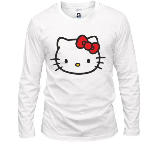 Чоловічий лонгслів Hello Kitty! with knot