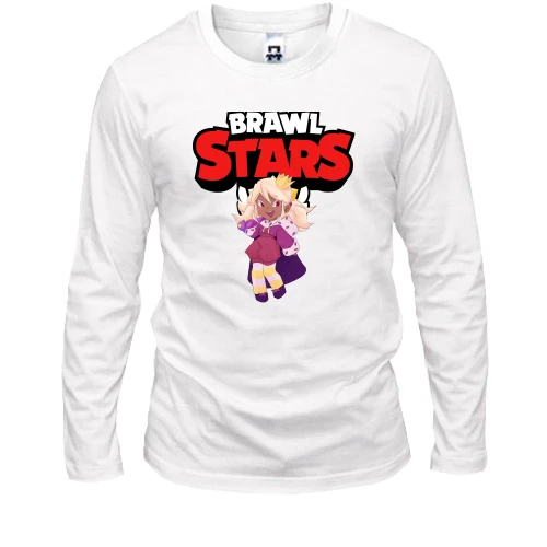 Чоловічий лонгслів з героїнею "Brawl Stars"