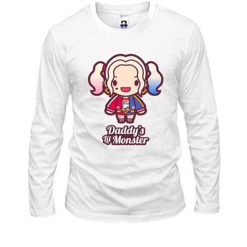 Чоловічий лонгслів Daddy's Lil Monster (2)