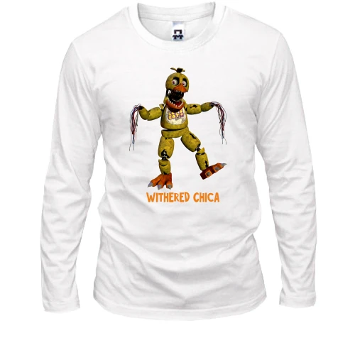 Чоловічий лонгслів Five Nights at Freddy’s (withered chica)