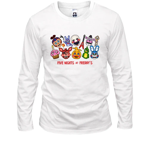 Чоловічий лонгслів FNAF Band (2)