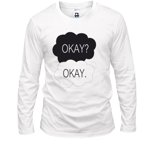 Чоловічий лонгслів Okay? Okay.