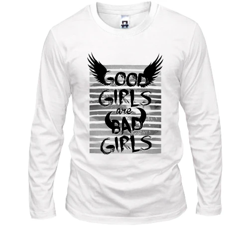 Мужской лонгслив Good girls are bad girls