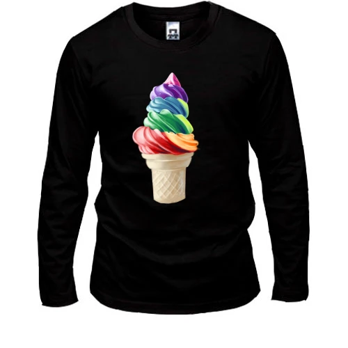 Мужской лонгслив Gourmet ice-cream