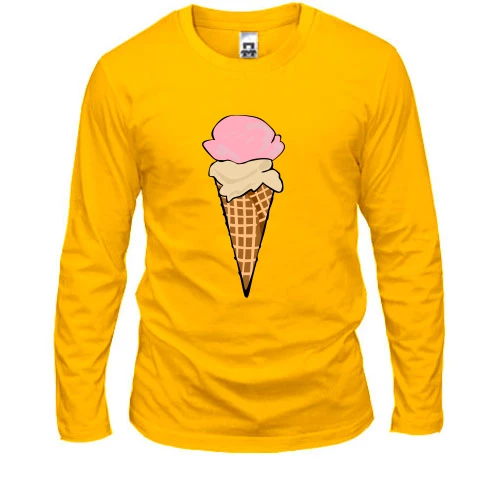 Мужской лонгслив Ice cream