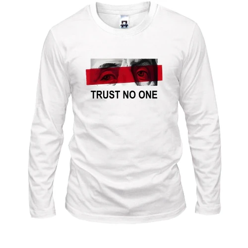 Чоловічий лонгслів Trust no one