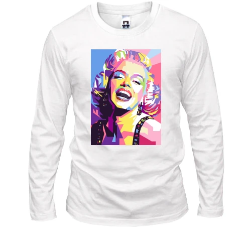 Мужской лонгслив Marilyn Monroe Art