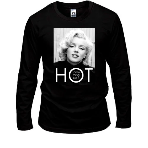 Мужской лонгслив Some thing like it HOT