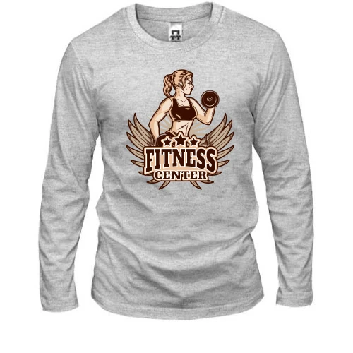 Чоловічий лонгслів fitness center