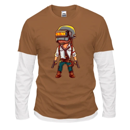 Мужской лонгслив Комби PUBG boy (арт)