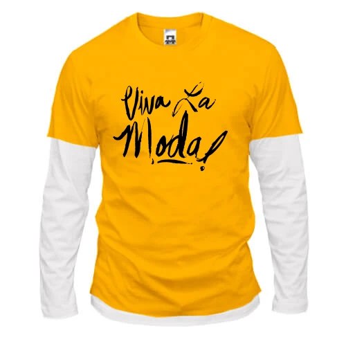 Мужской лонгслив Комби Viva la moda