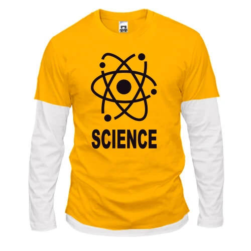 Мужской лонгслив Комби Шелдона science