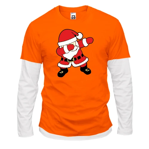 Мужской лонгслив Комби Santa Dab