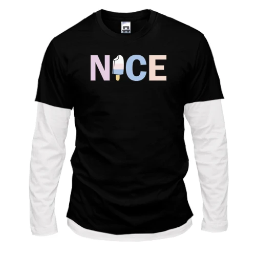Чоловічий лонгслів Комбі NICE