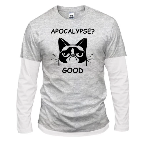 Мужской лонгслив Комби Apocalypse? Good
