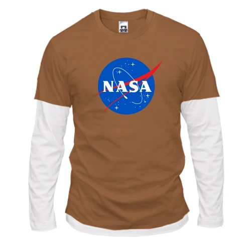 Чоловічий лонгслів Комбі NASA