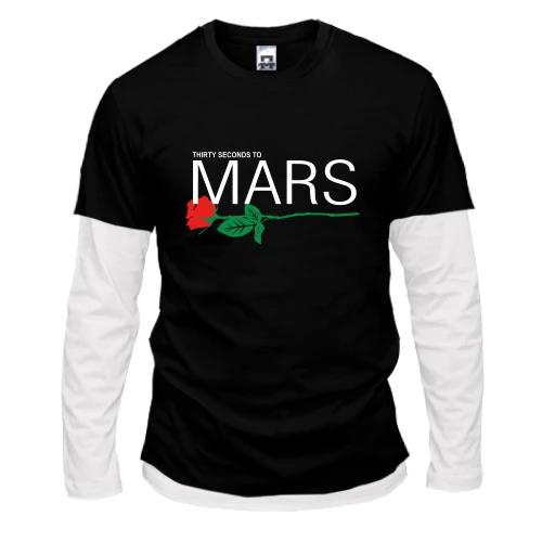 Мужской лонгслив Комби Thirty seconds to mars