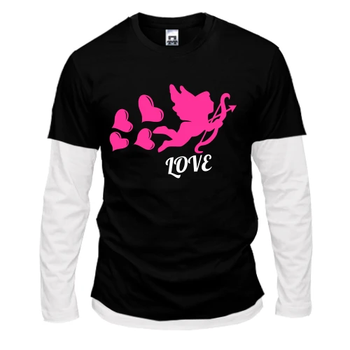 Мужской лонгслив Комби Амур Love
