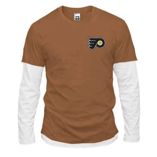 Чоловічий лонгслів Комбі Philadelphia Flyers