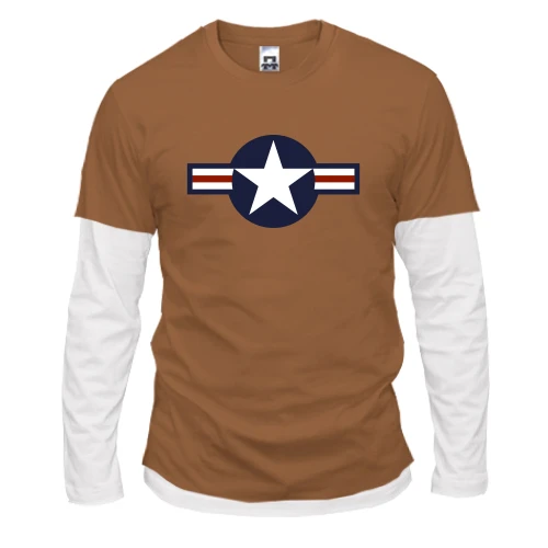 Мужской лонгслив Комби United States Air Force (USAF)